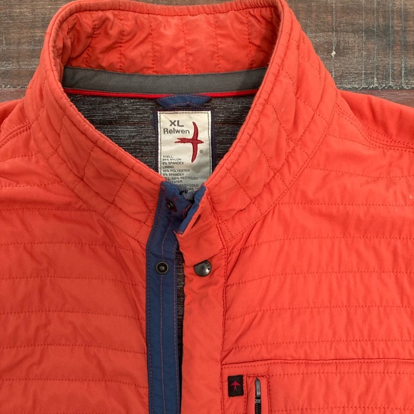Relwen Windzip jacket EUC Dark Orange XL - Picture 5 of 8